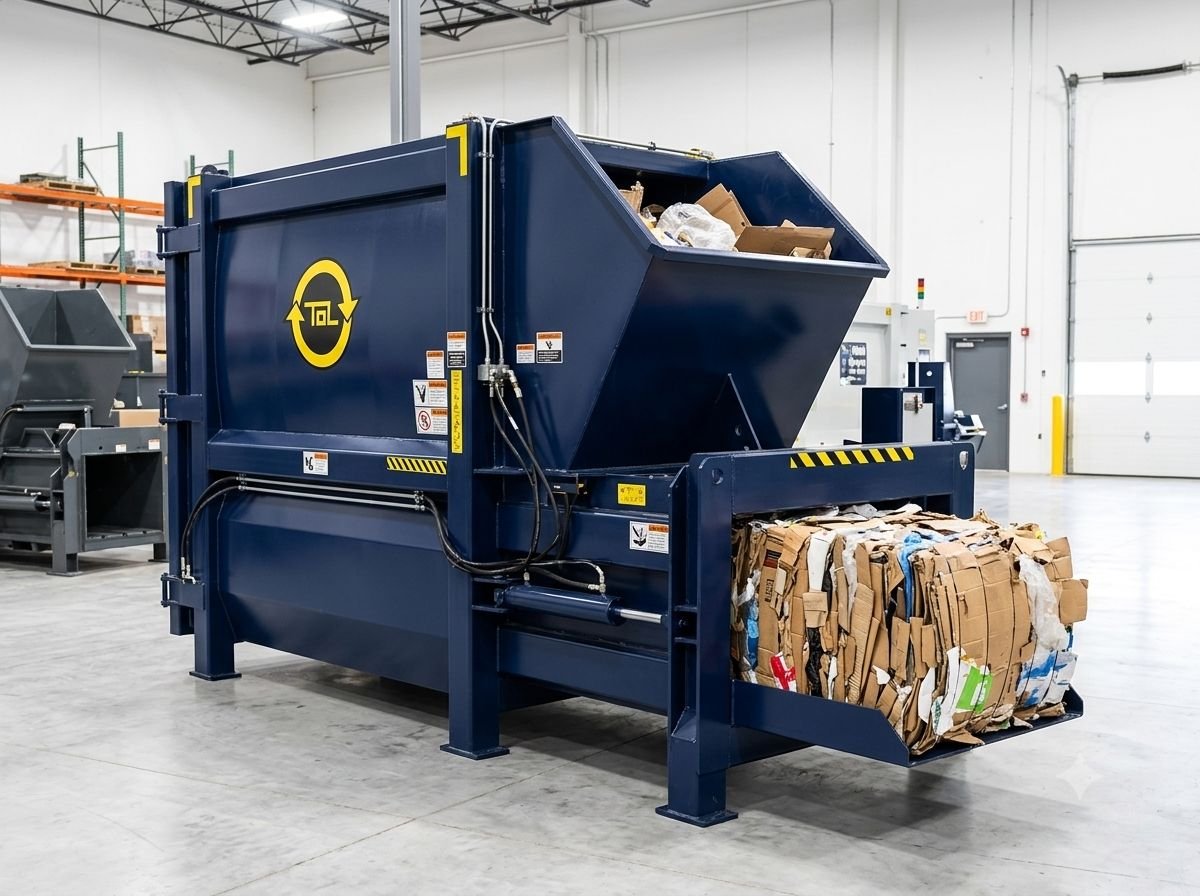 Compactador industrial para residuos — TOL