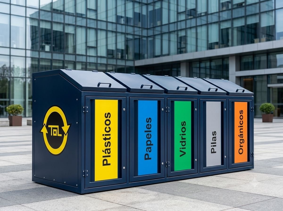 Punto limpio TOL para reciclaje